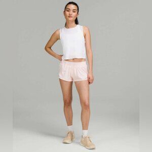 Lululemon Hotty Hot Low-Rise Short 2.5"Strawberry Milkshake